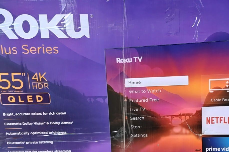 TV ROKU QLED 55".