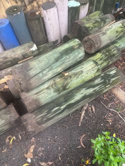 Free Pressure Treated Logs