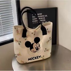 Disney Mickey & Minnie Canvas Shoulder Bag(Kid Size)