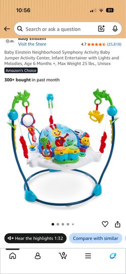 Baby Einstein jumper