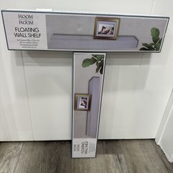 Floating wall shelves 