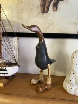 Wooden🦆 Decoration Esculpture Home
