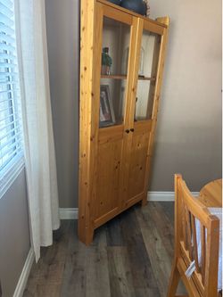 Dining room table and China hutch