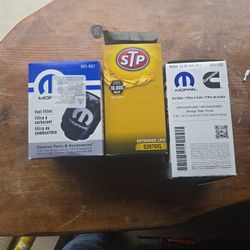 Oil Filter And Fuel Filter