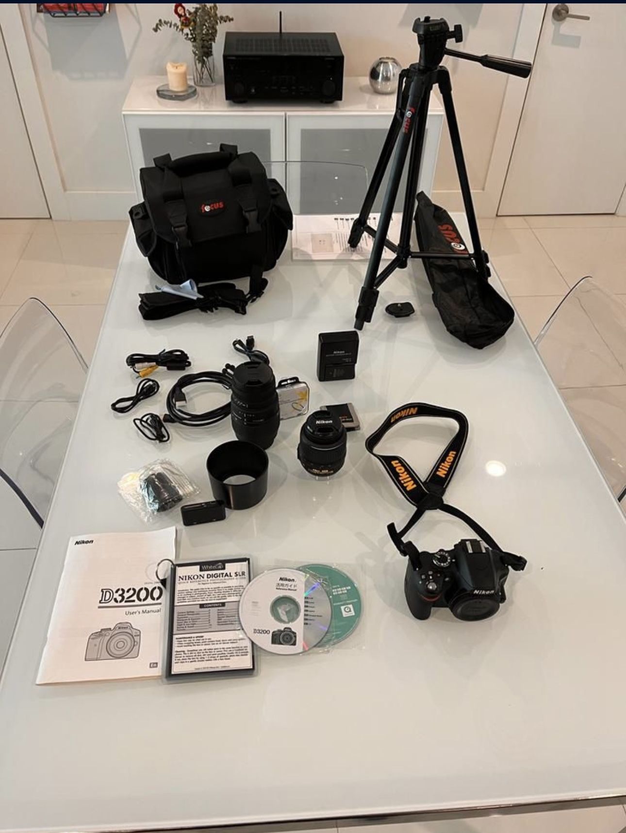 初心者おすすめ Nikon D3200 高画質 一眼レフカメラ すぐ使えるセット