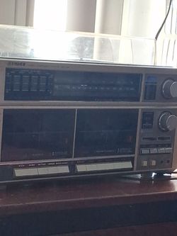 Fisher vintage Dual Cassette Deck Stereo Component