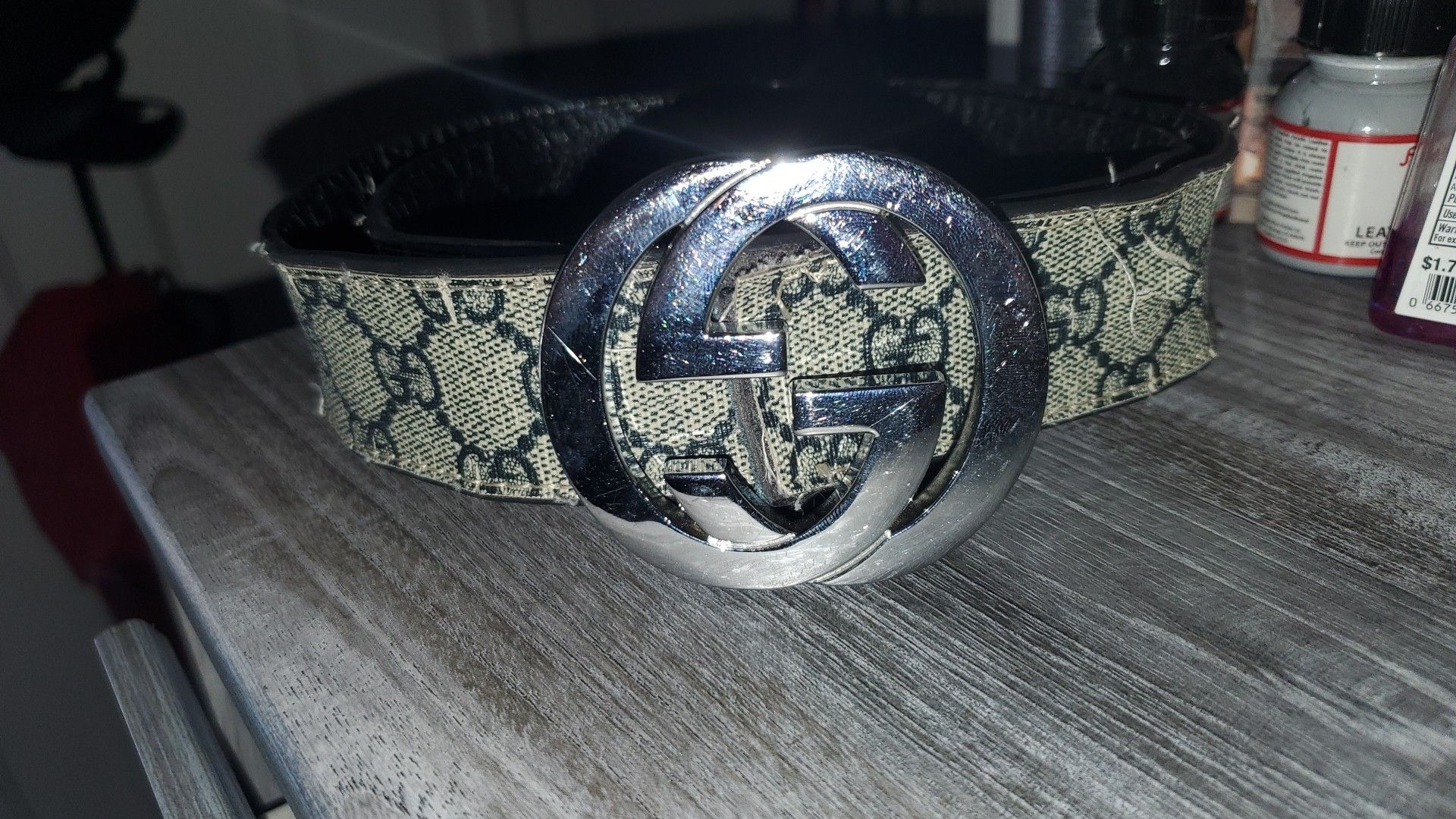 Gucci belt size 30-32