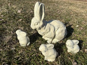 Concrete Distressed Rabbits