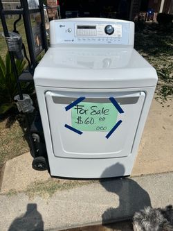 LG gas dryer