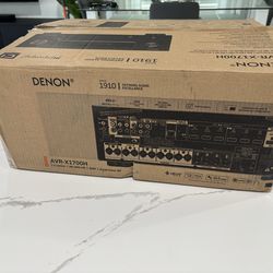 Denon 7.2 Channel Home Theater Receiver – Like New (8K / Dolby Atmos)