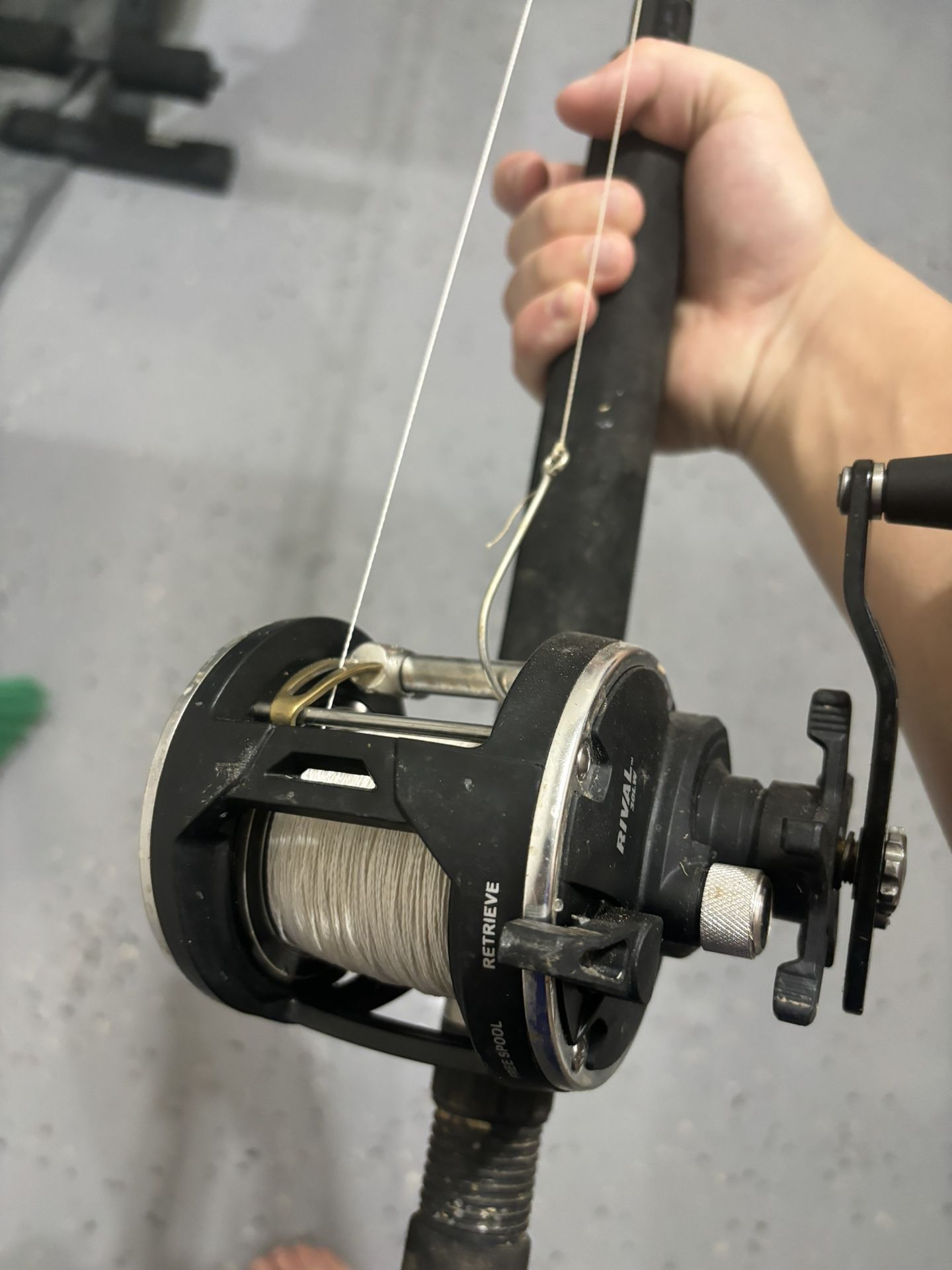 Saltwater Fishing Rod And Reel