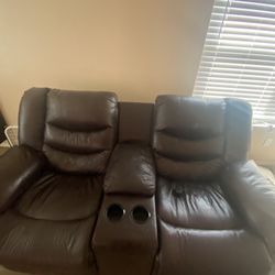 Brownish Blackish Sofa 