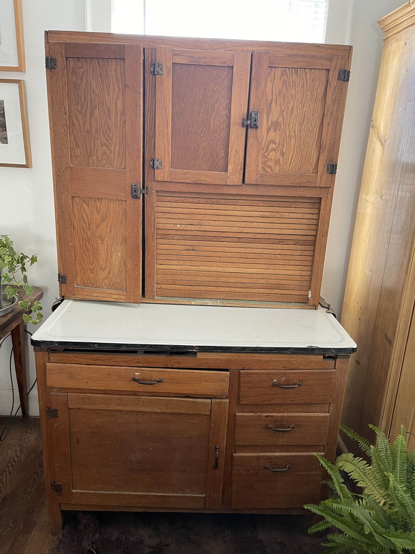 Antique Hoosier Cabinet