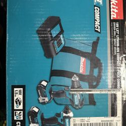 Brand New 18v Makita Drill Set W/charger