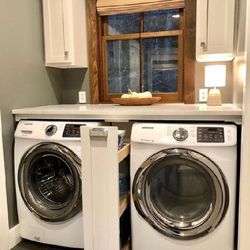 Samsung Steam Washer And Dryer Set 