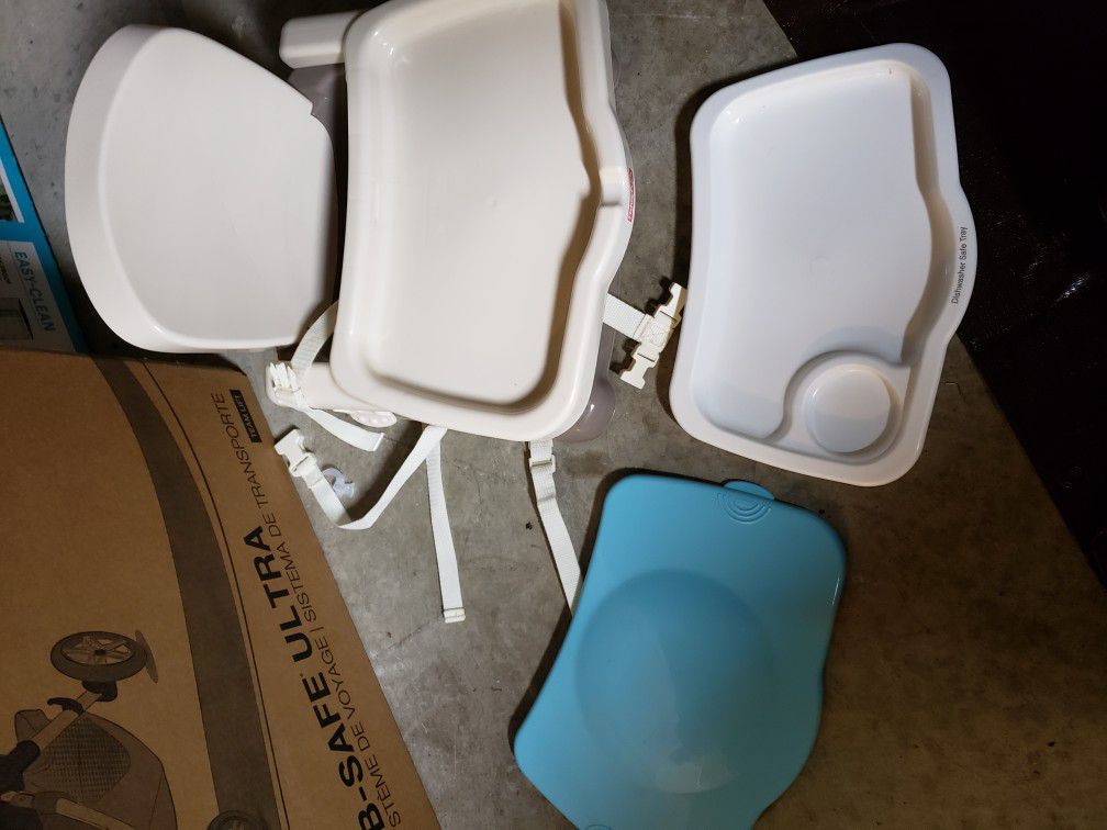 Booster high chair/seat