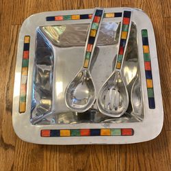 Serving Bowl And Servers