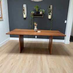 Custom Wood Dining Table