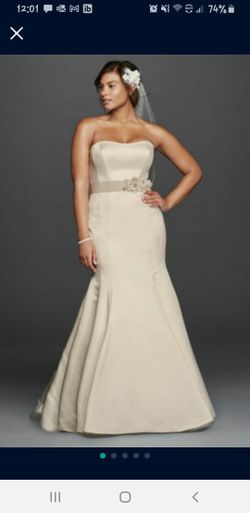 Ivory Wedding dress size 16 and belt