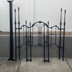 Gothic / Victorian Style Queen Size Bed Frame 