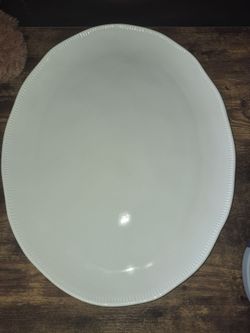Oval Ceramic Platter