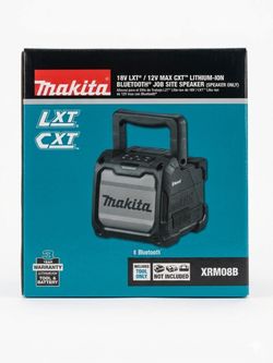 Makita 18V LXT 12V max CXT Lithium-Ion Cordless Bluetooth Job Site Speaker (Bare Tool)