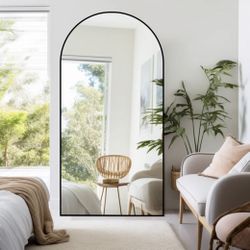 MIRROR - 79” x 39” Extra Large Full Length Arch Mirror 