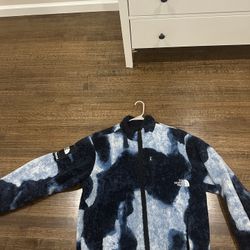 supreme x northface fleece jacket
