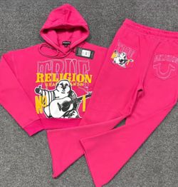 True Religion two piece hood set Set