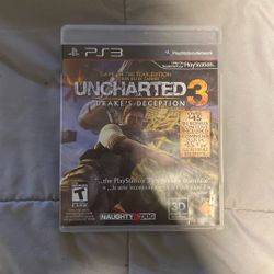 PS3 Uncharted 3 Drakes Deception 