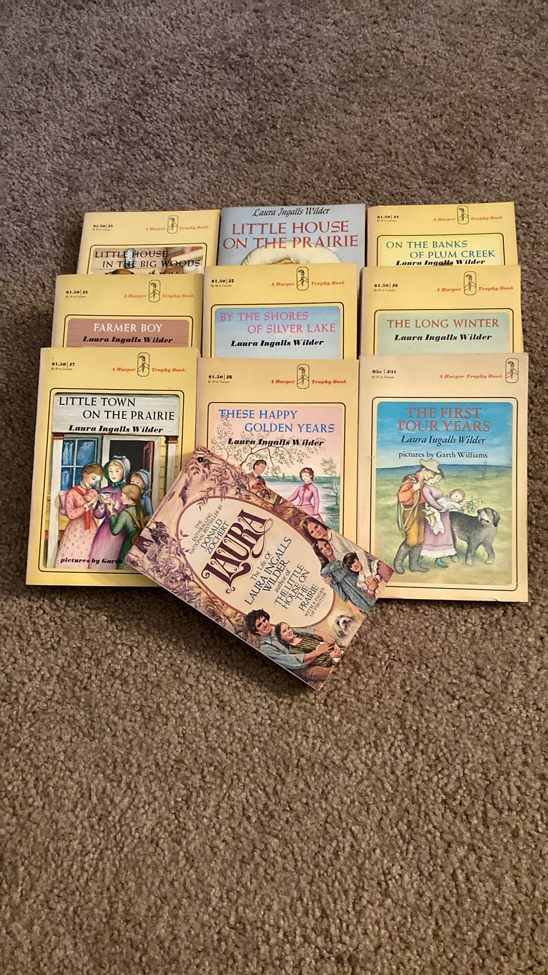 Little House On The Prairie Book Series-Full Set