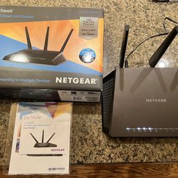 Netgear Nighthawk AC1900 Smart WiFi Router & X45 Tri-Band Extender