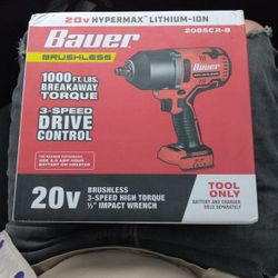 Bauer 3 Speed High Torque 1/2 Impact Wrench 