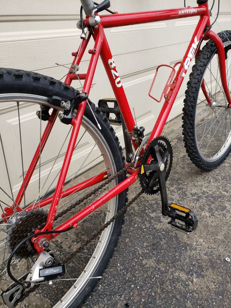 trek 820 mountain bike for sale