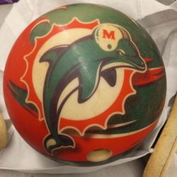 Miami Dolphins NFL Bowling Ball