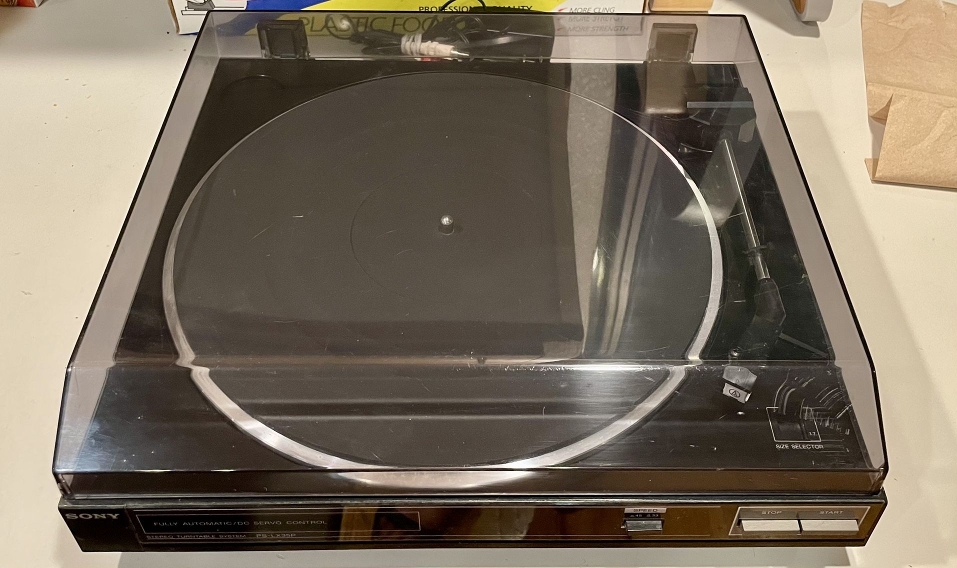 Sony PS‑LX35P Fully Automatic Belt-Drive Turntable