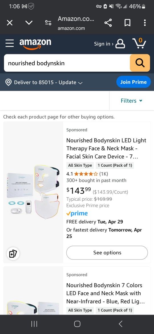 **LED Light Therapy Mask**