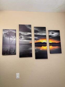 Canvas wall art