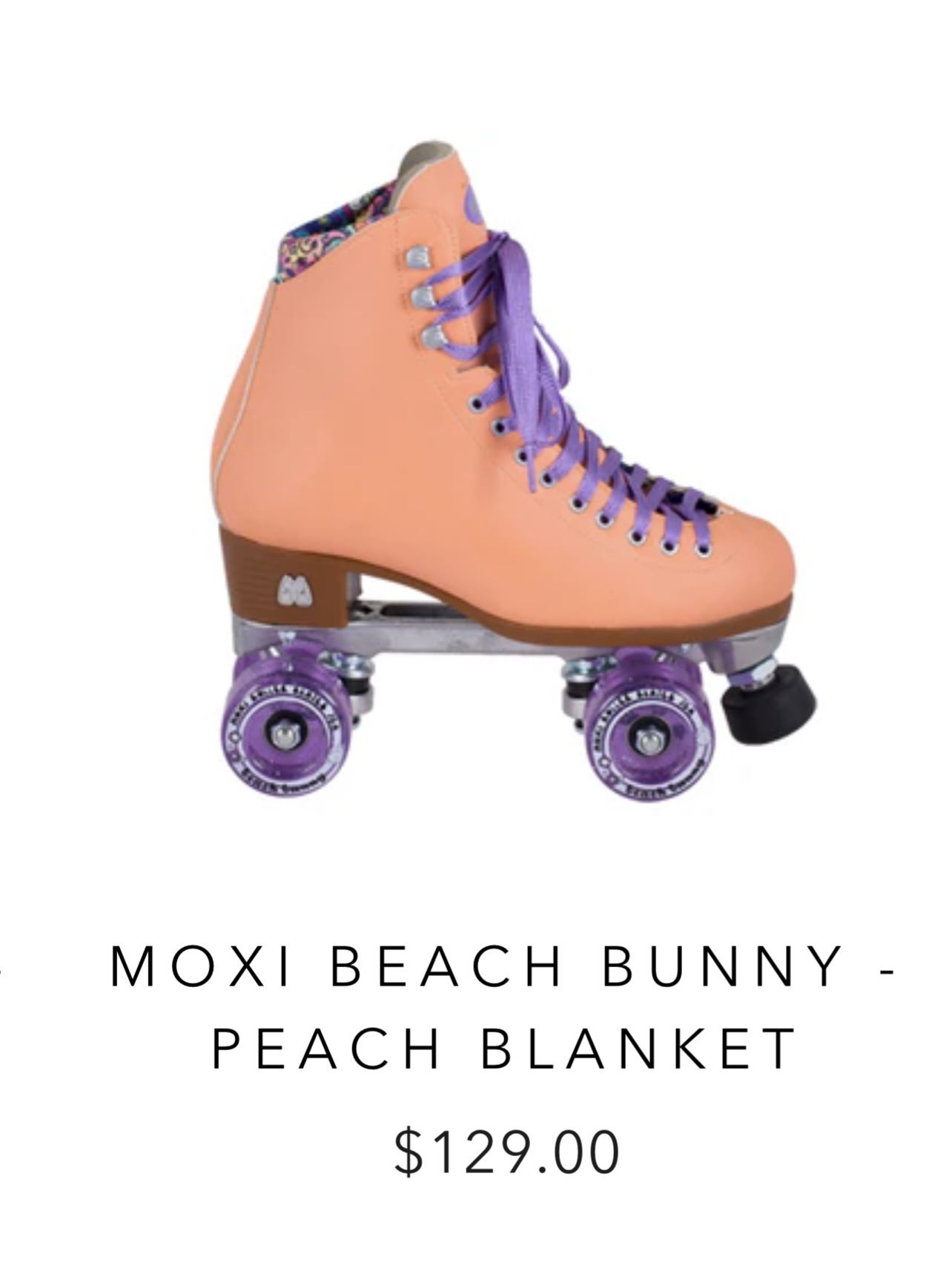 Moxi B-Bunny, Peach Size 6 Woman
