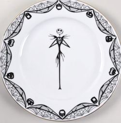 Nightmare Before Christmas Plates