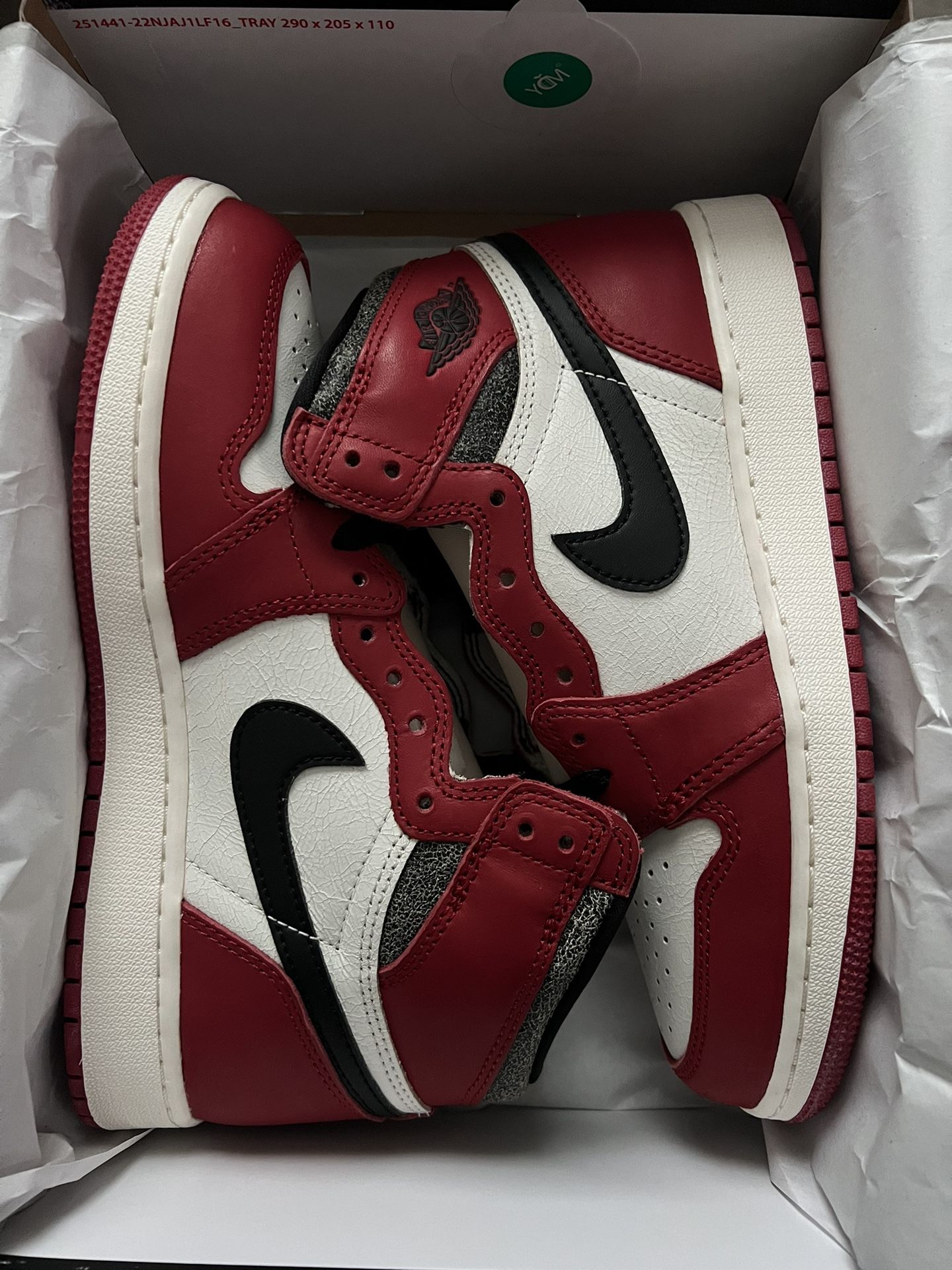 Nike Air Jordan 1 High Reimagined Chicago Lost And Found GS