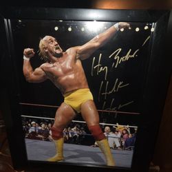 Hulk Hogan....autographed Photo  $ 250