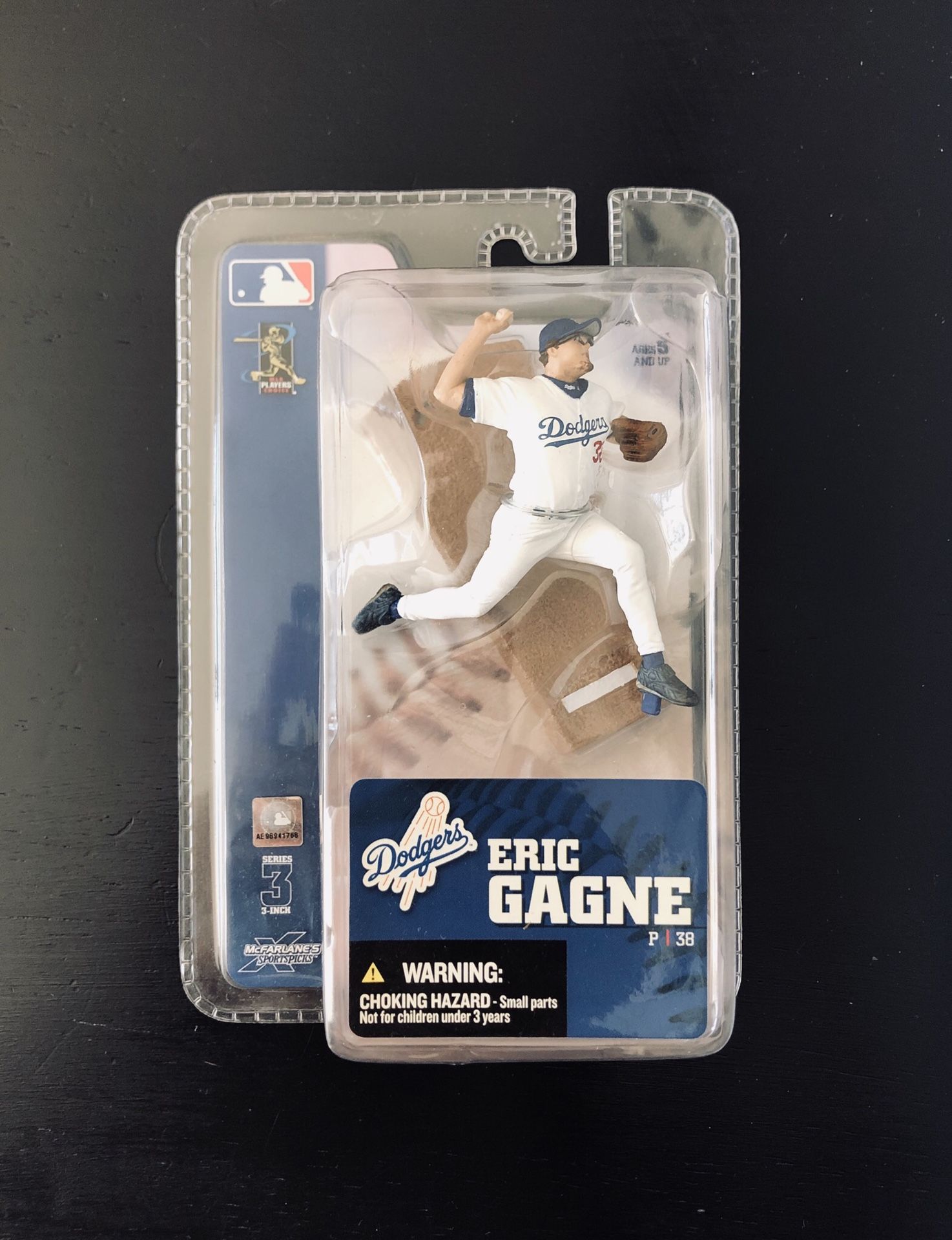 2005 Eric Gagne LA Los Angeles Dodgers MLB Baseball Mcfarlane Mini 3” Action Figure - BRAND NEW!!