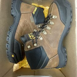 Caterpillar Steel Toe Work Boots Size 8.5