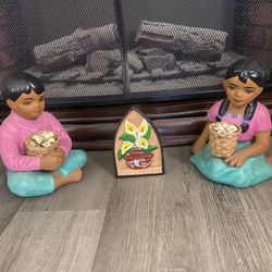 Ceramic Dolls Set