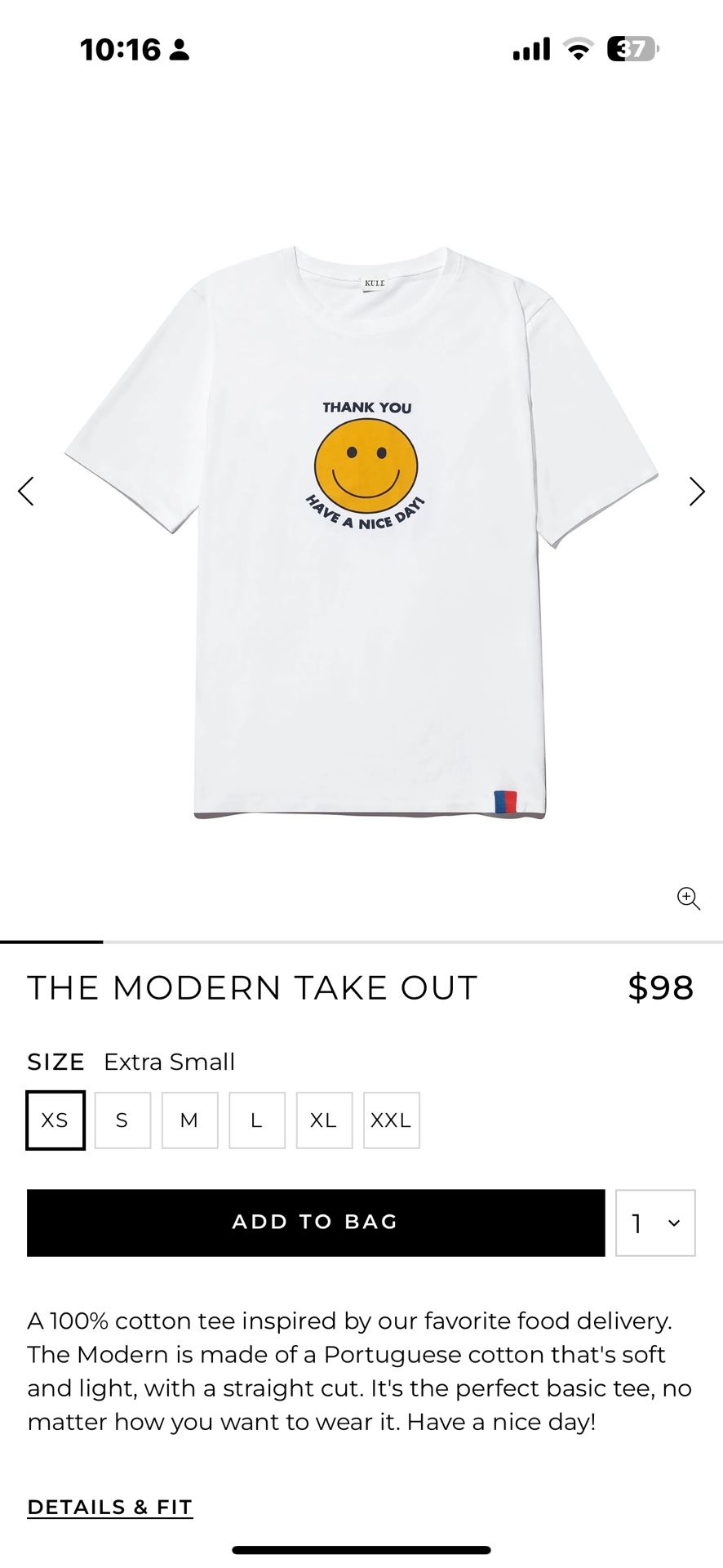 KULE The Modern Take out T-shirt