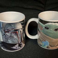 Star Wars Mandalorian Mugs set