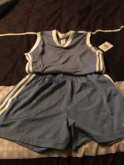 Women’s adidas shorts and tank top