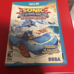 Wii U Sonic All Stars Racing Transformed