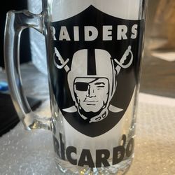 Raiders Beer Mug